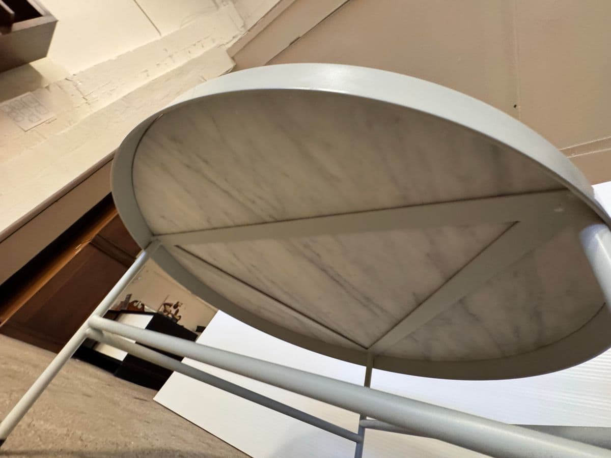 Ferm Living Carrara Marble Coffee/Side Table - Thumbnail 7