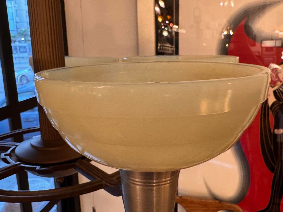 Rejuvenation Hardware Milky Glass Chandelier - Thumbnail 9