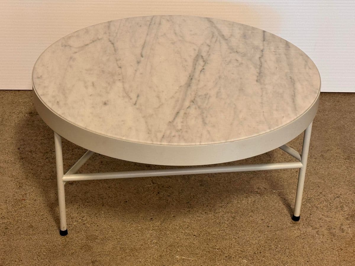 Ferm Living Carrara Marble Coffee/Side Table - Thumbnail 5