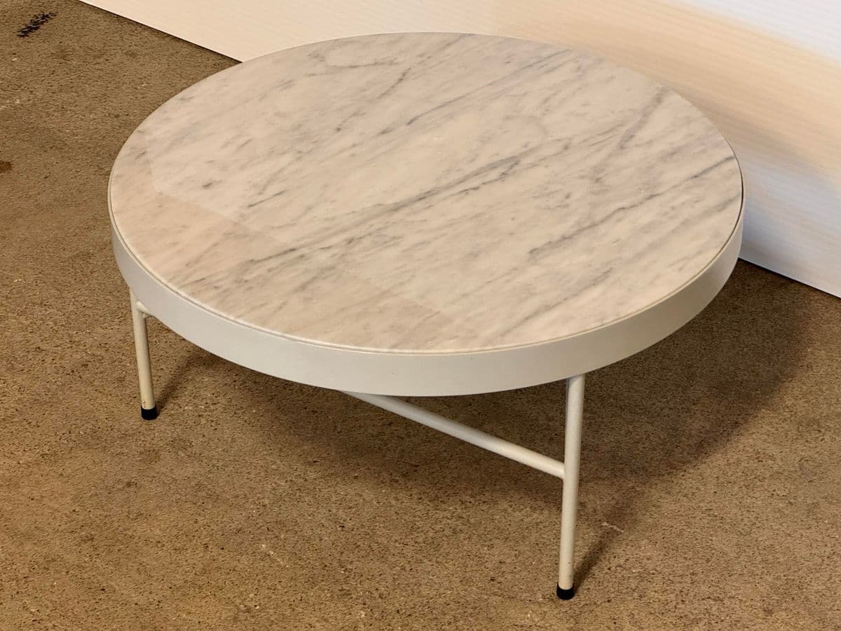 Ferm Living Carrara Marble Coffee/Side Table - Thumbnail 3