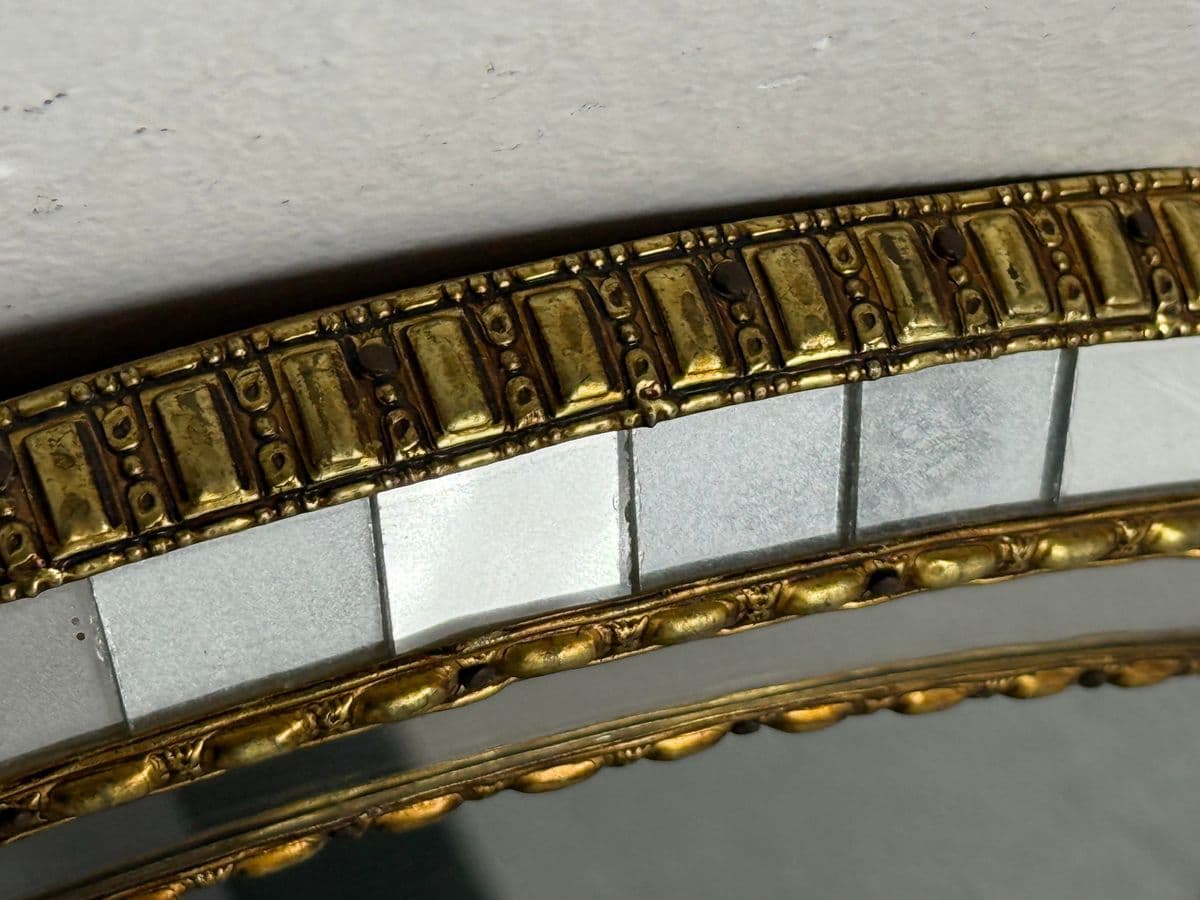 Vintage Spanish Hollywood Regency Wall Mirror - Thumbnail 10