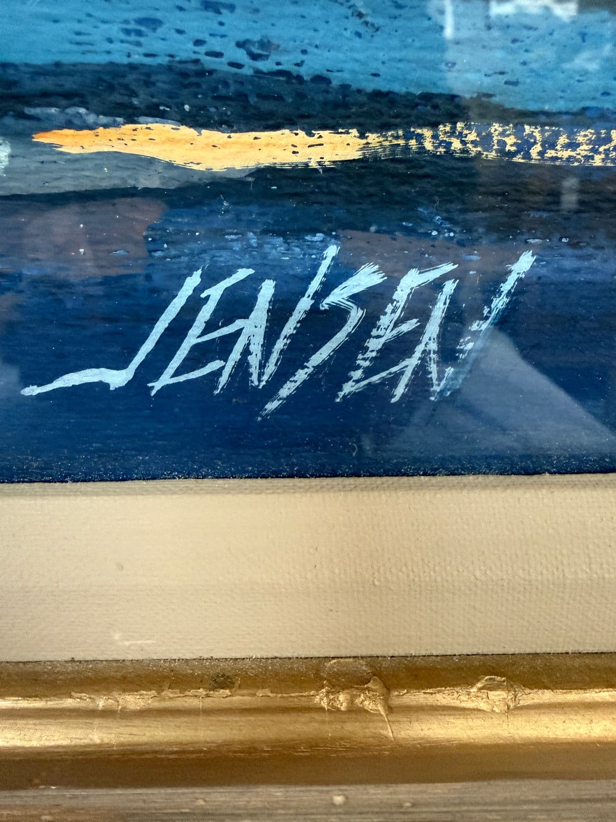 Robert Jensen Landscape Painting, Signed - Thumbnail 5