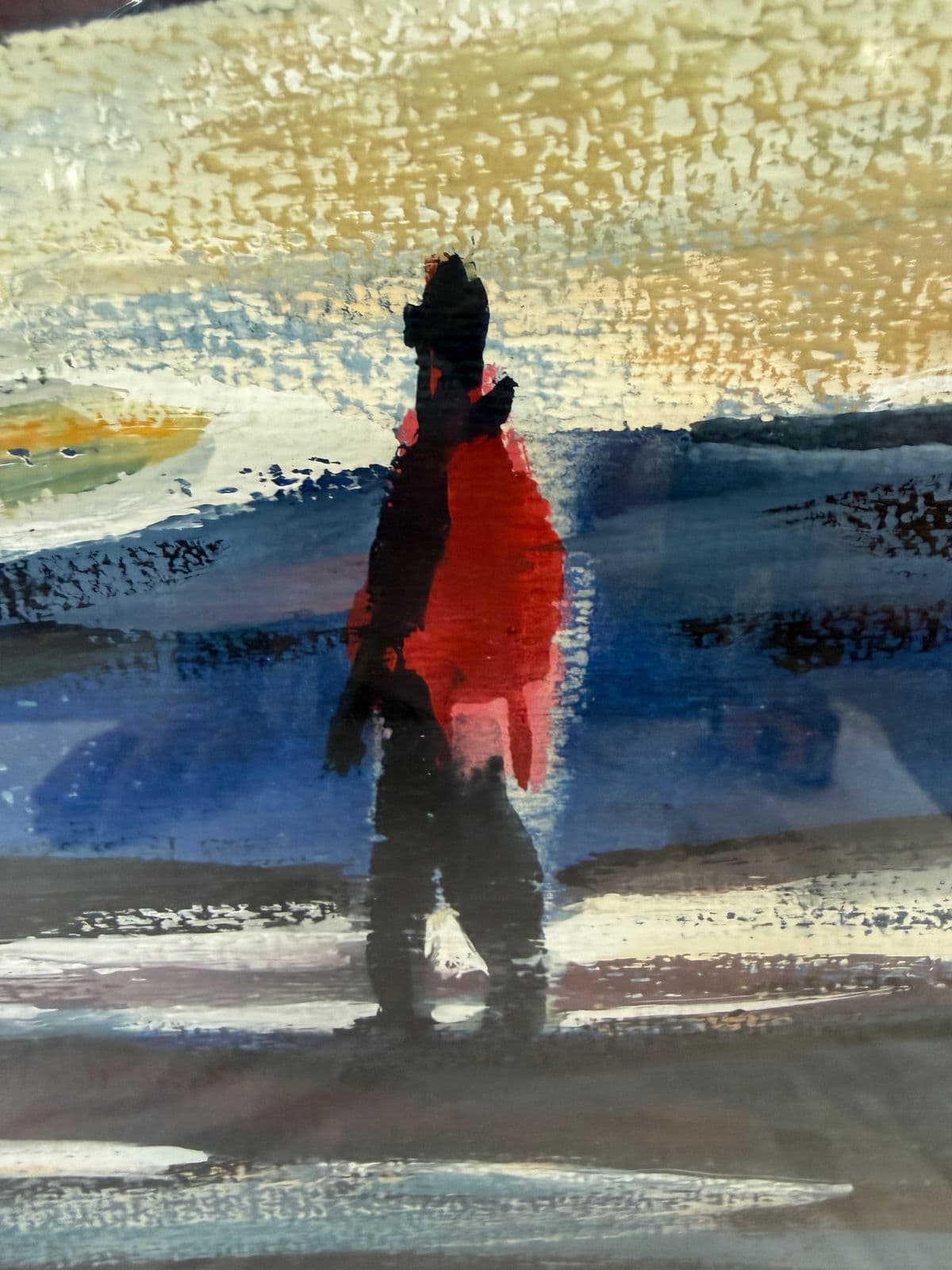 Robert Jensen Landscape Painting, Signed - Thumbnail 6