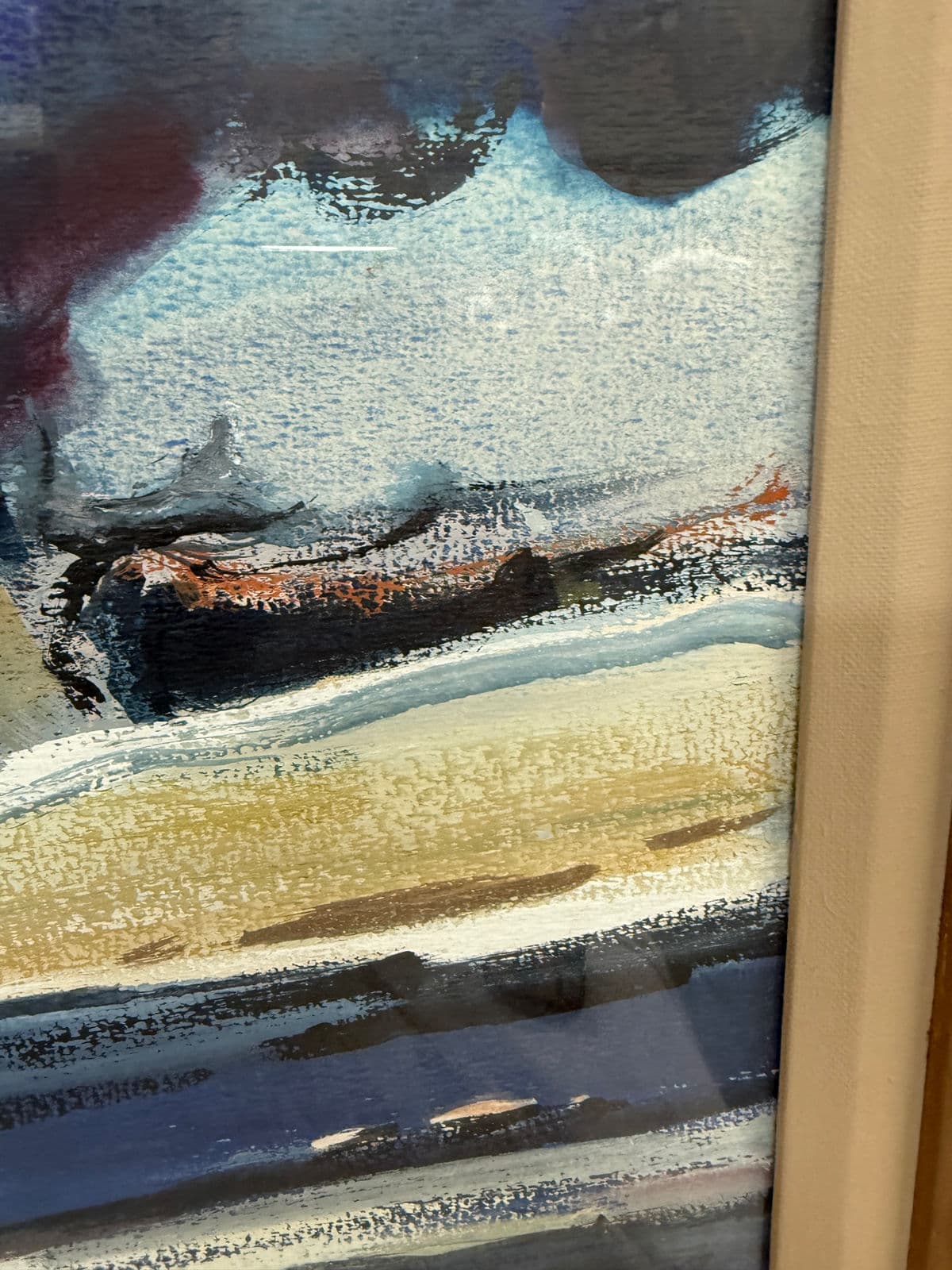 Robert Jensen Landscape Painting, Signed - Thumbnail 10