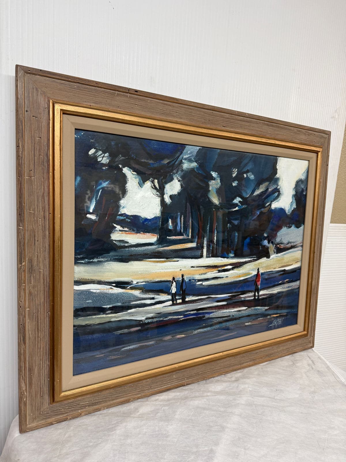 Robert Jensen Landscape Painting, Signed - Thumbnail 3