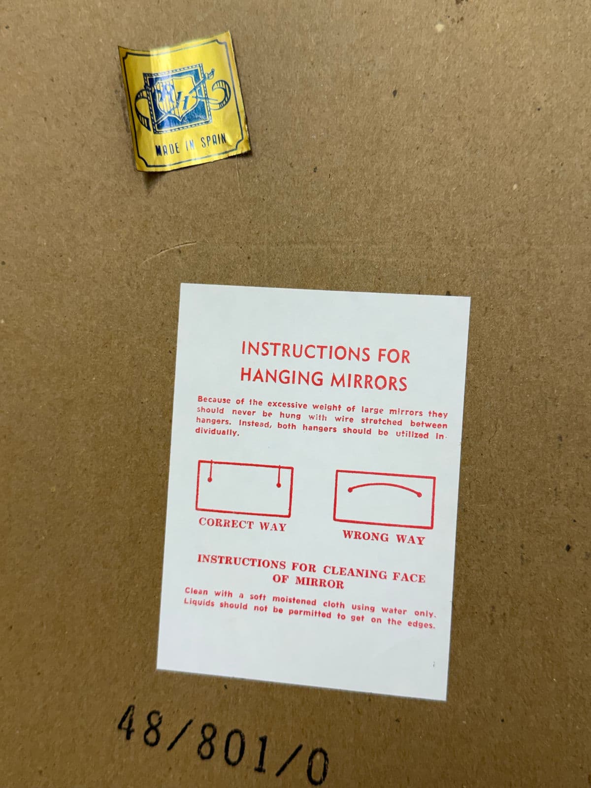 Vintage Spanish Hollywood Regency Wall Mirror - Thumbnail 13