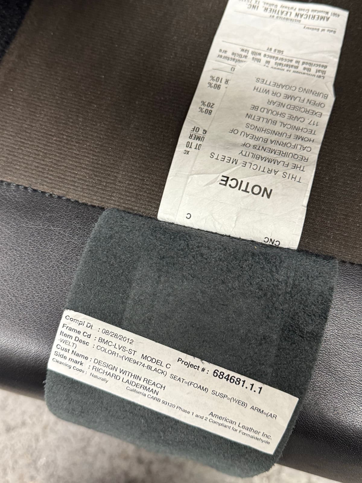 Ted Boerner for Design Within Reach Theatre Sofa - Thumbnail 9