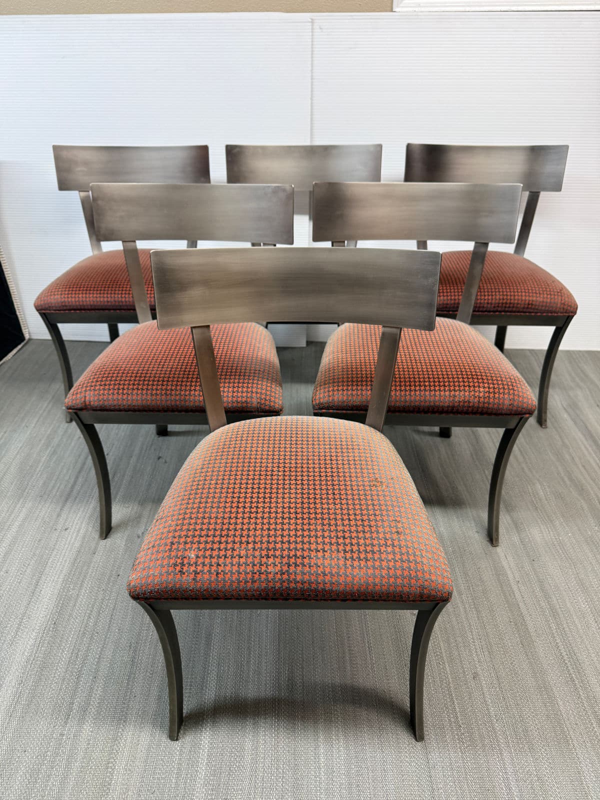 Design Institute of America Klismo Dining Side Chairs, Set of Six - Thumbnail 3