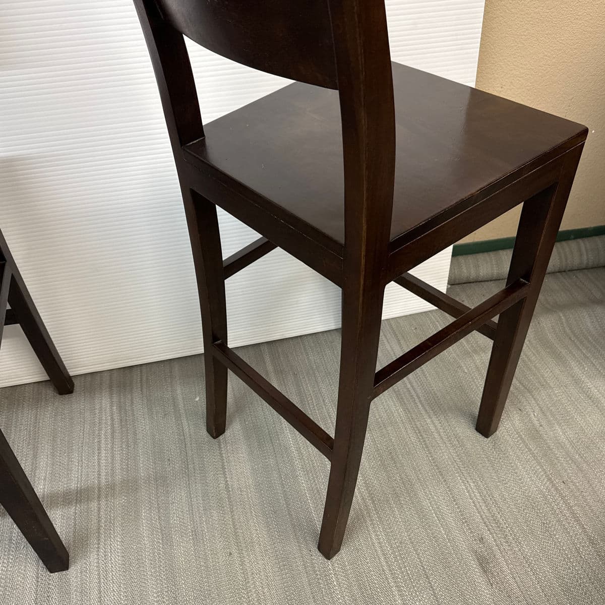 Crate & Barrel Basque Bar Stools, Pair - Thumbnail 13