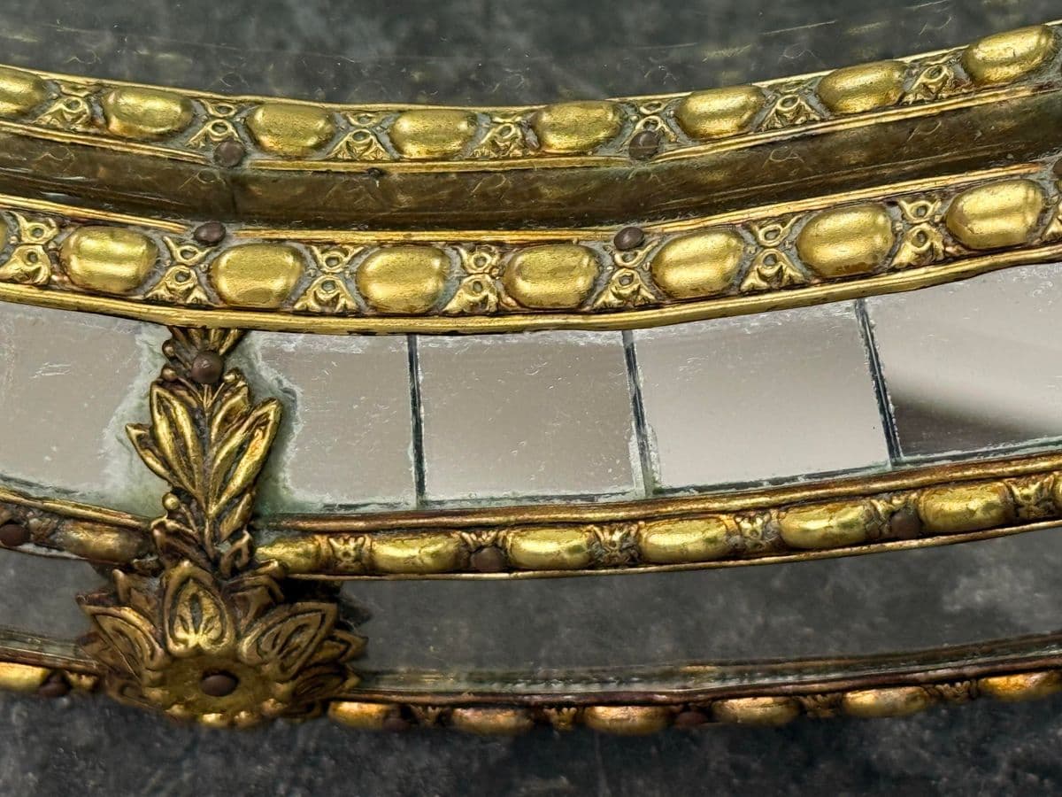 Vintage Spanish Hollywood Regency Wall Mirror - Thumbnail 11