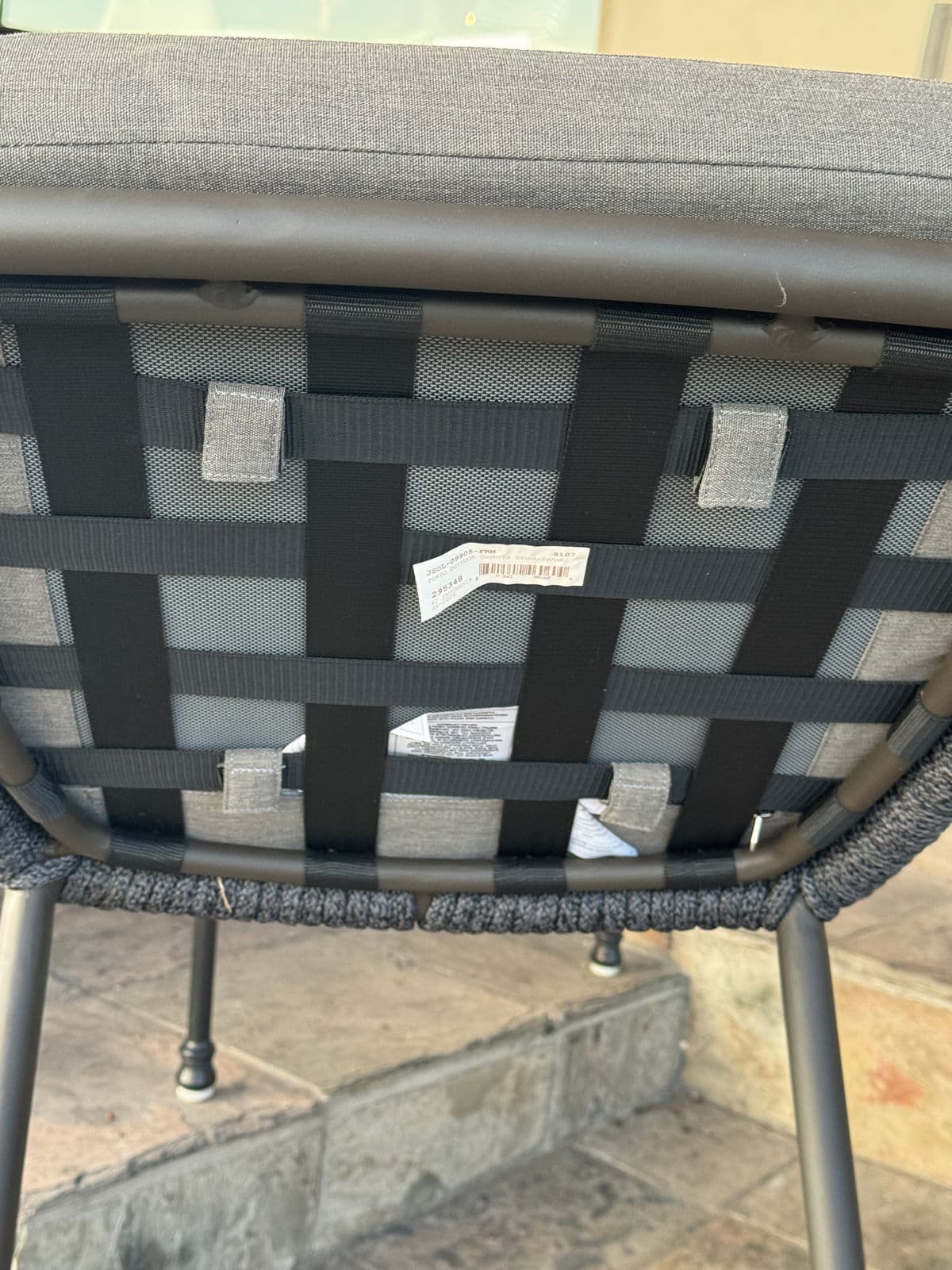 Four Hands Porto Outdoor Bar Stools, Pair - Thumbnail 7