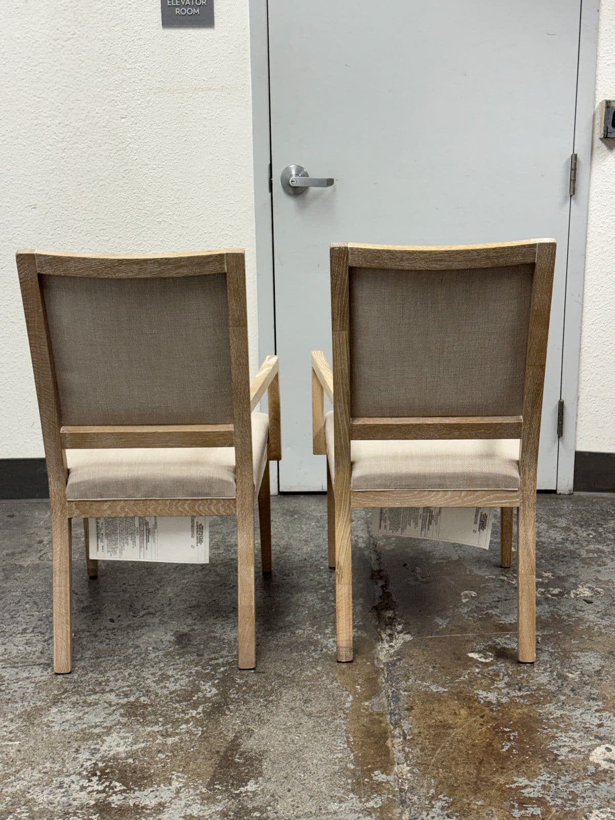 Bassett Furniture BenchMade Samson Arm Chairs, Pair - Thumbnail 6