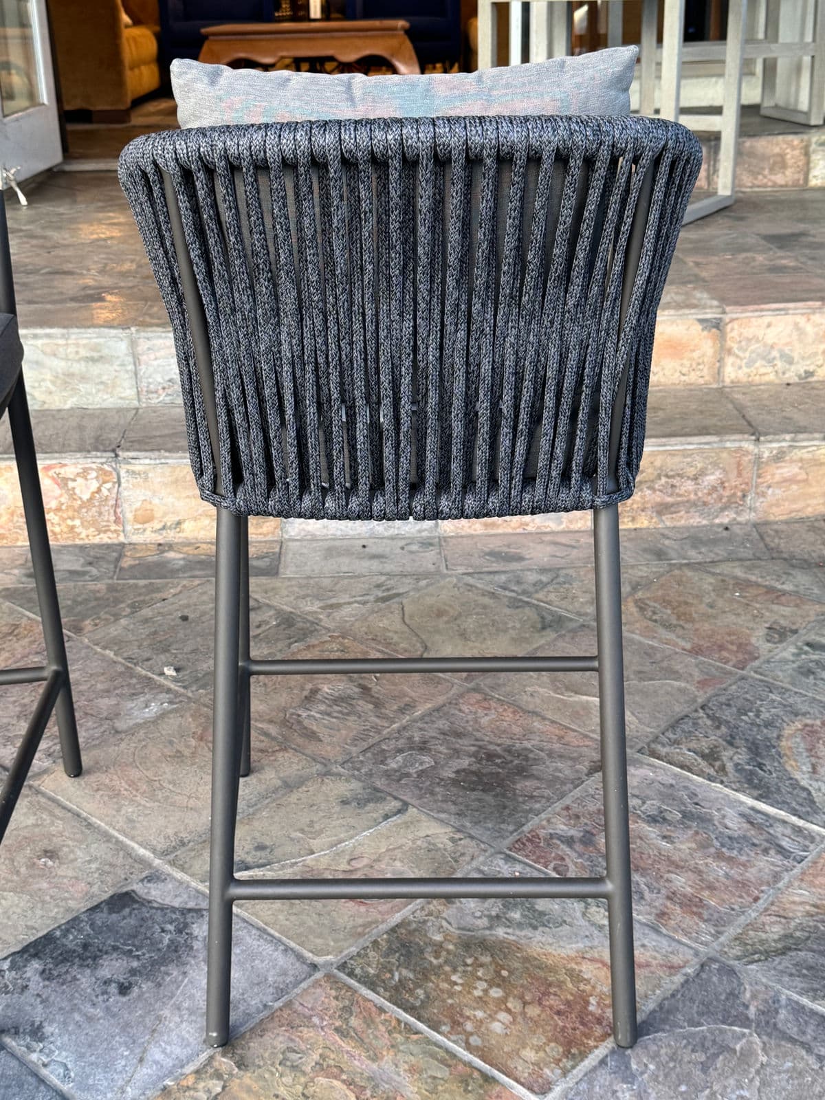Four Hands Porto Outdoor Bar Stools, Pair - Thumbnail 9