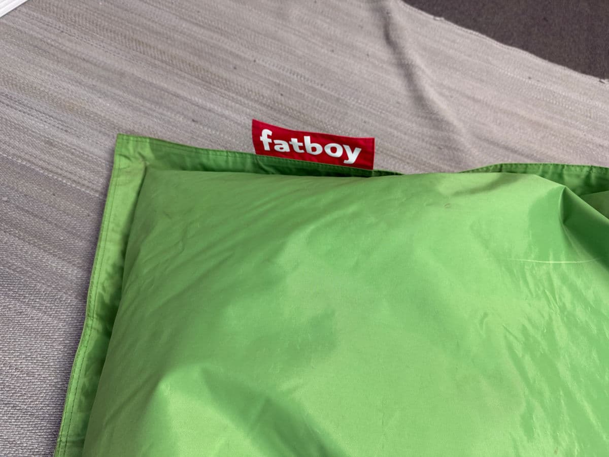 Fatboy Original Slim Bean Bag Chair. Original Price: $200 - Thumbnail 5