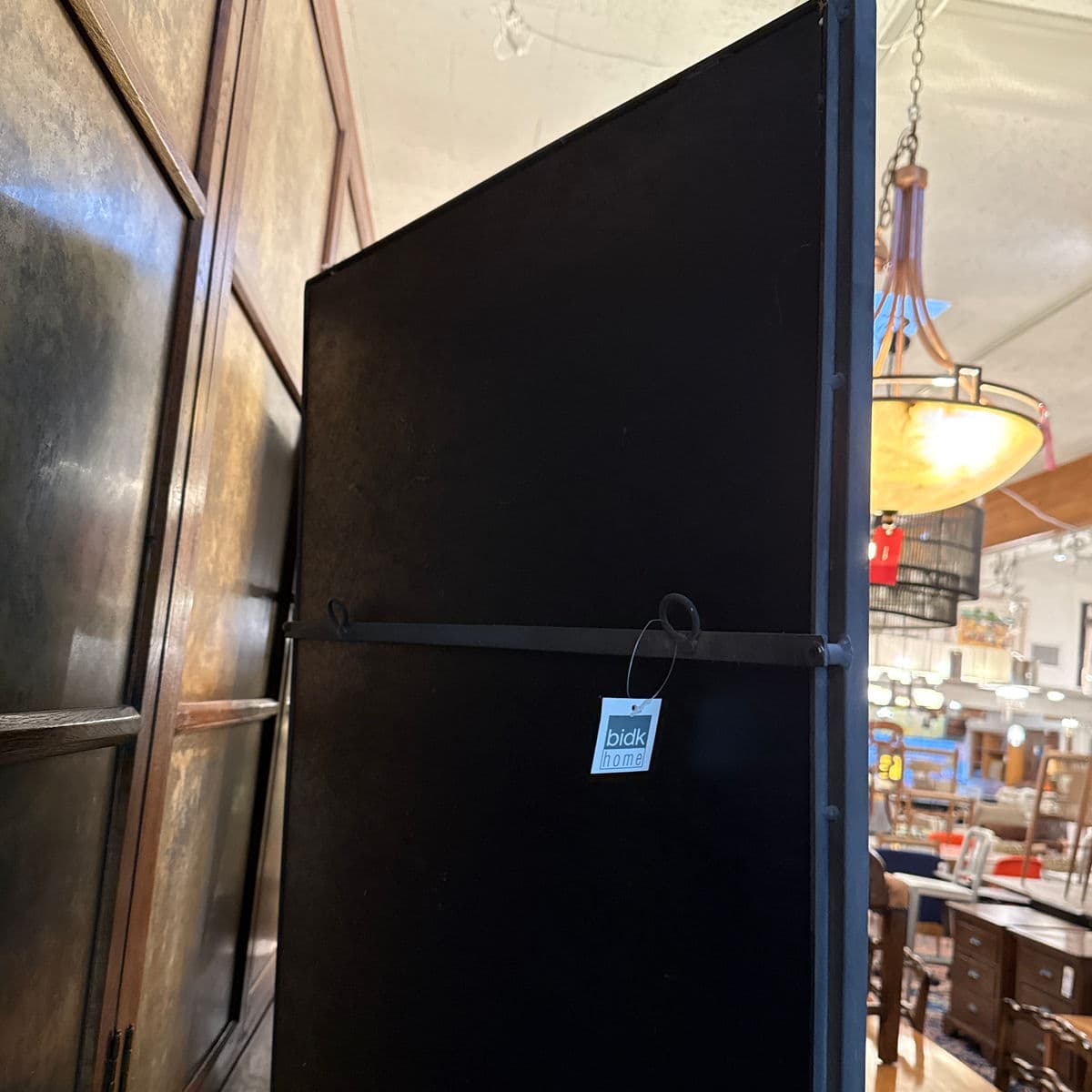 Bid K Home Paned Glass Floor Mirror - Thumbnail 10