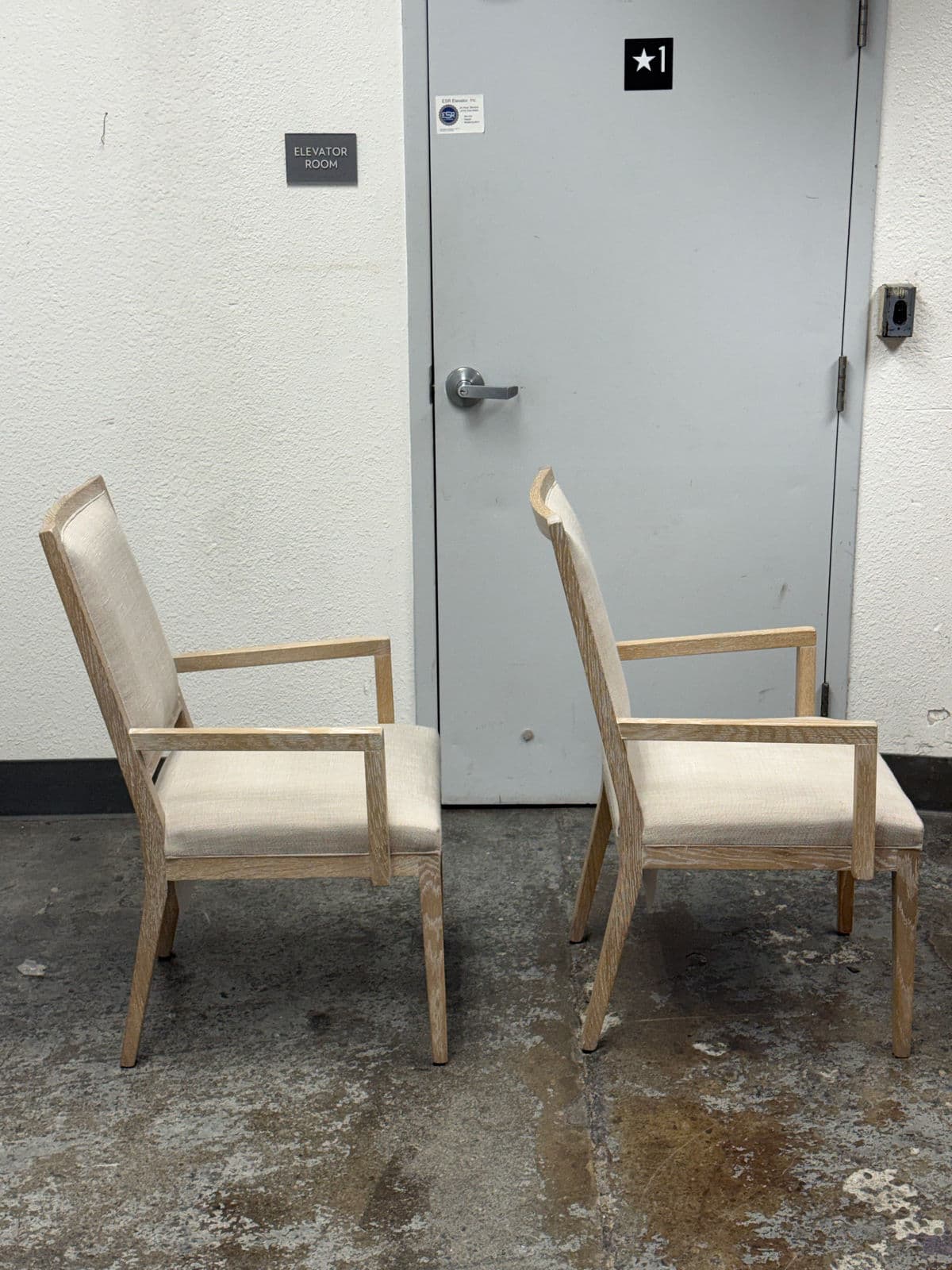 Bassett Furniture BenchMade Samson Arm Chairs, Pair - Thumbnail 7