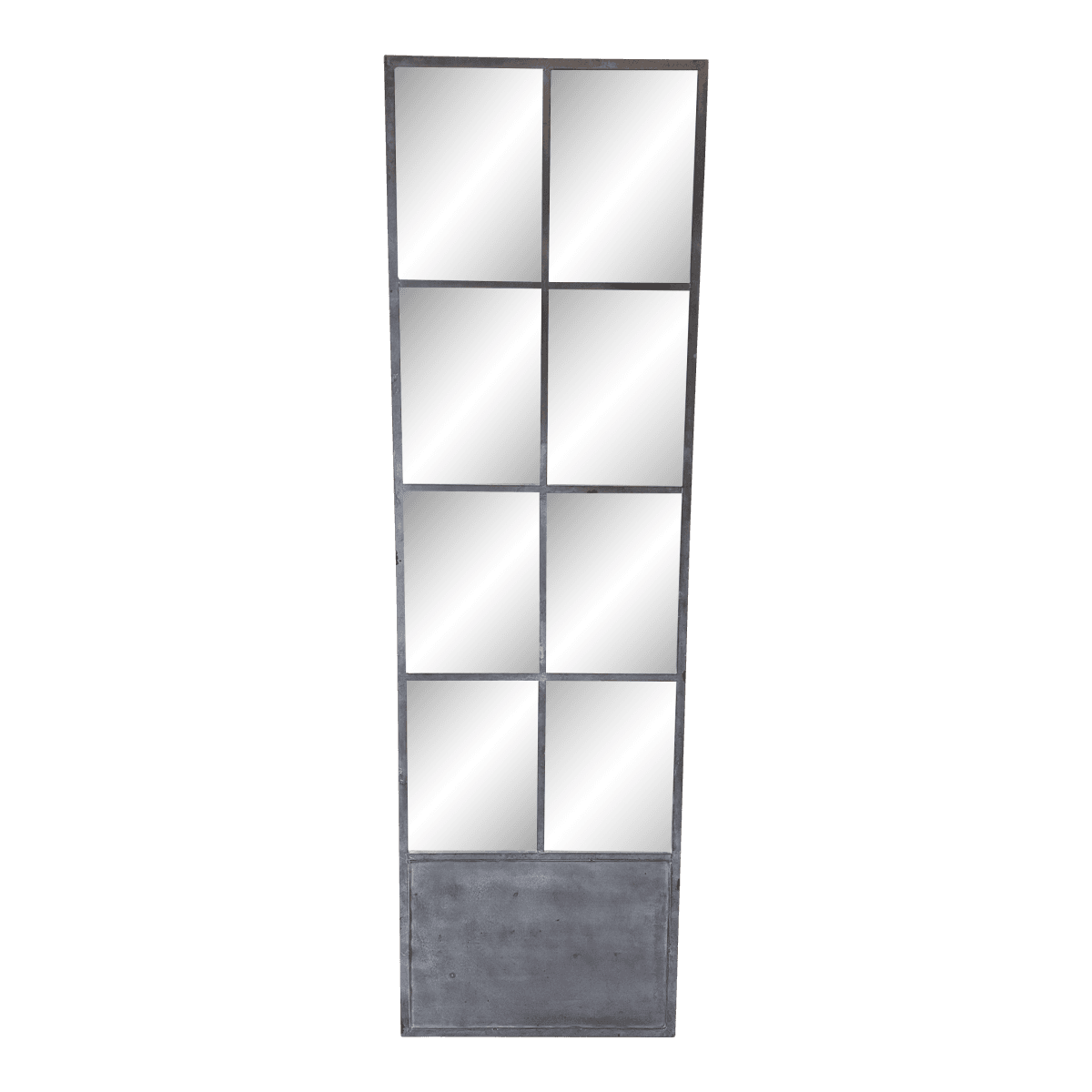 Bid K Home Paned Glass Floor Mirror - Thumbnail 2