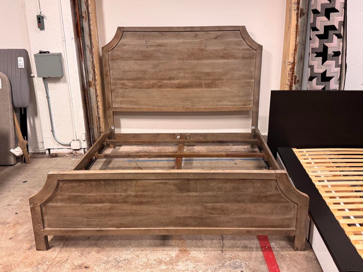 California King Zin Home Amelie Wood Bed Frame - Thumbnail 11