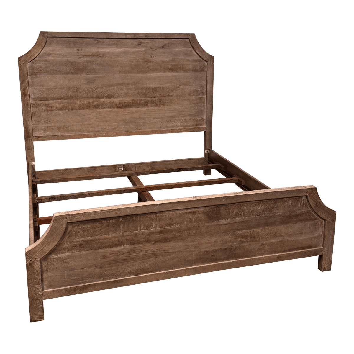 California King Zin Home Amelie Wood Bed Frame - Thumbnail 2