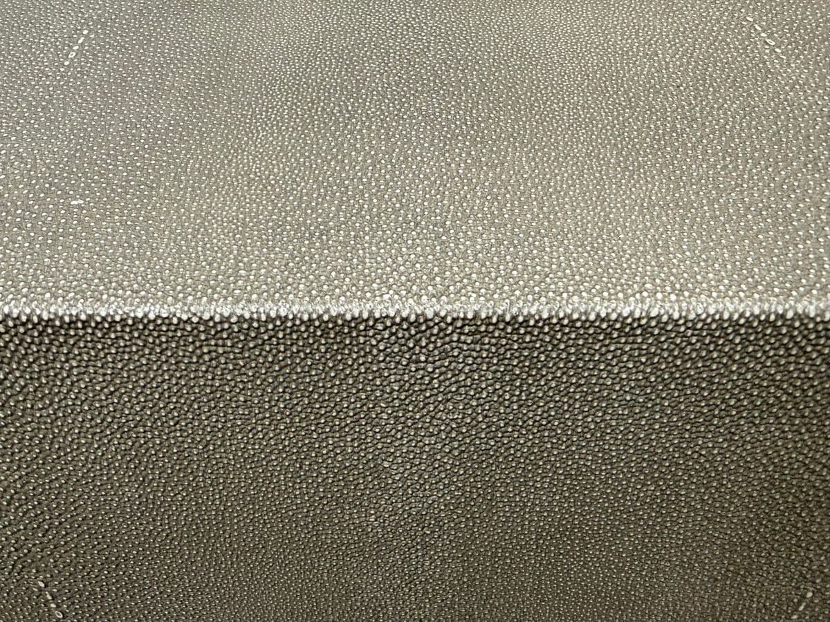 Restoration Hardware Gray Shagreen Plinth Side Tables, Pair - Thumbnail 10