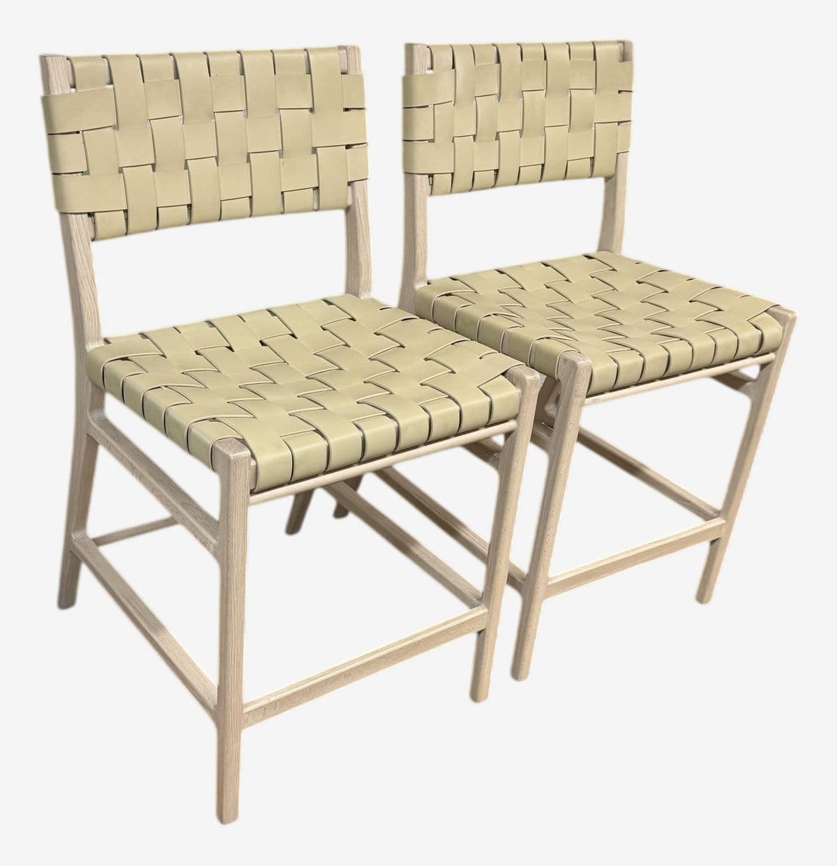 Williams-Sonoma Stratton Counter Stools, Pair - Image 1