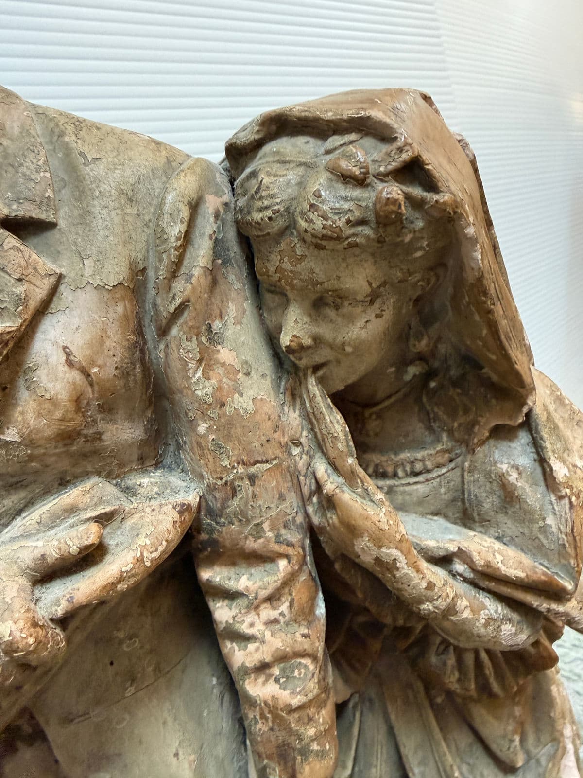 19th Century John Rogers Coming to the Parson Sculpture - Thumbnail 8