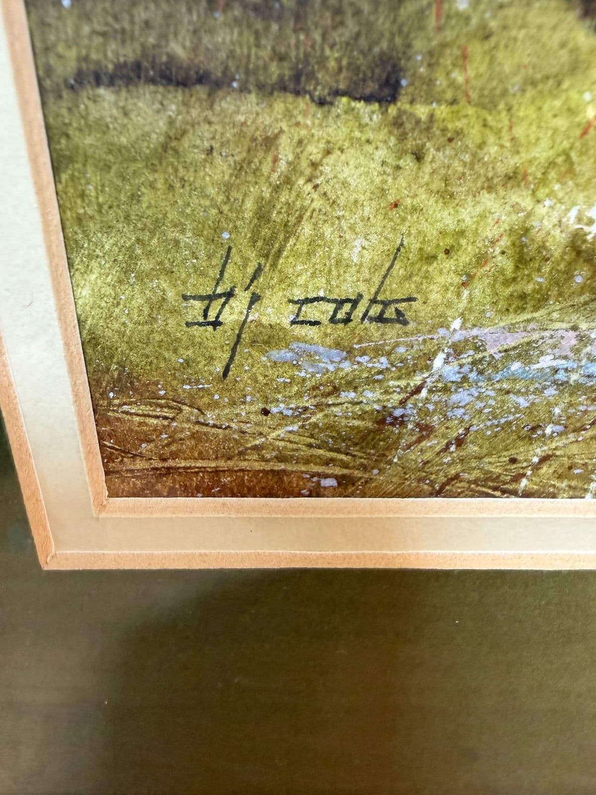 Original Watercolor Landscape Painting, Framed - Thumbnail 5