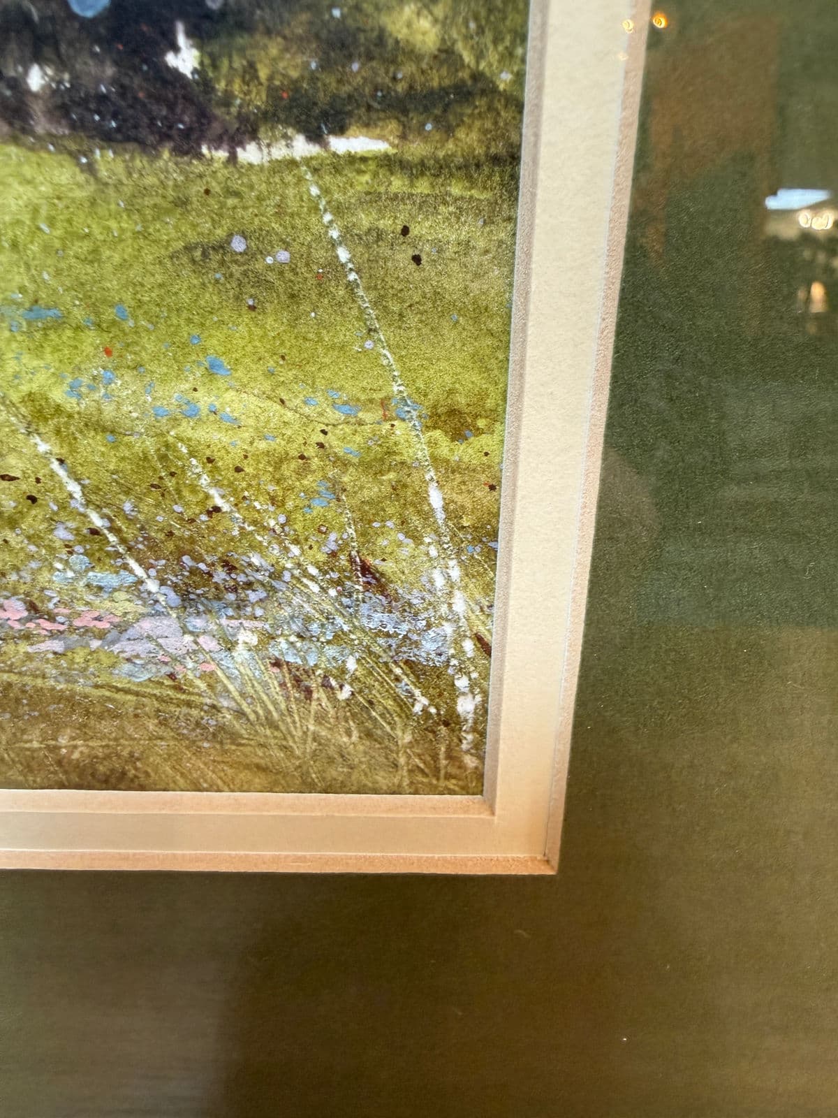 Original Watercolor Landscape Painting, Framed - Thumbnail 10