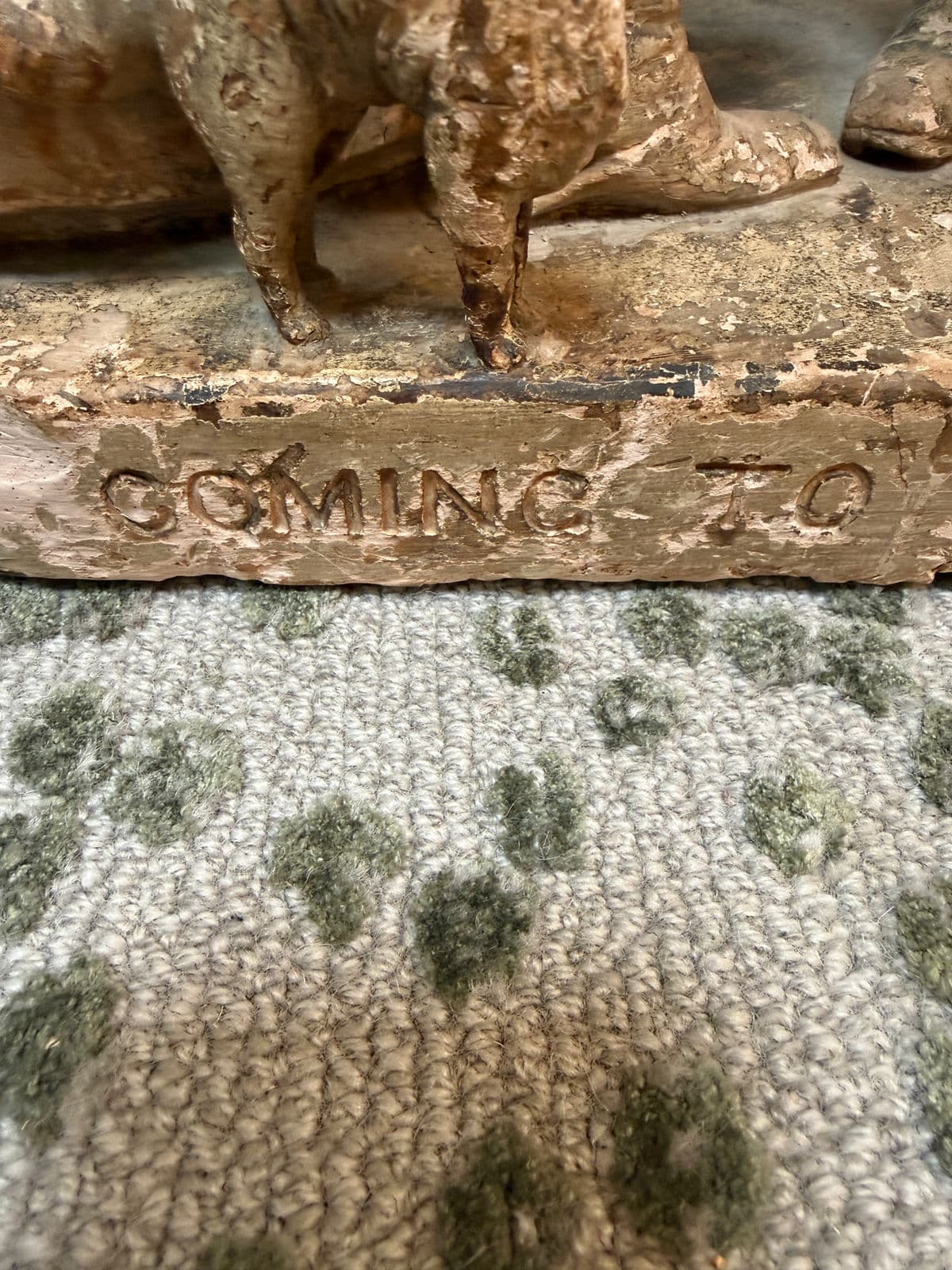 19th Century John Rogers Coming to the Parson Sculpture - Thumbnail 6