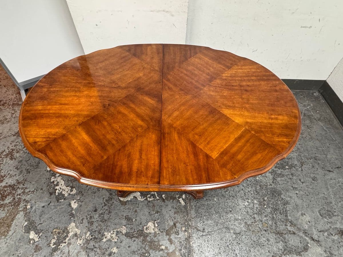 Double Pedestal Extension Dining Table - Thumbnail 10