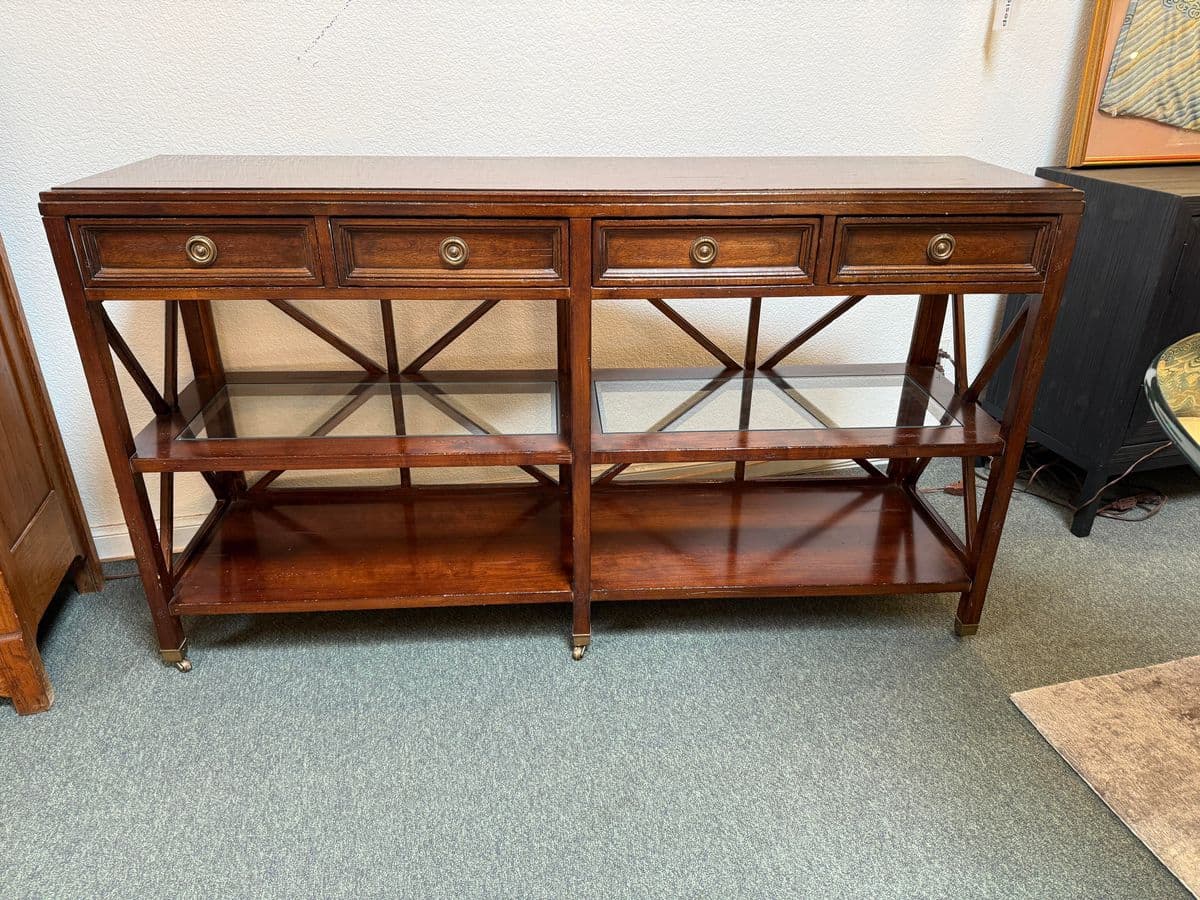 Sunrise Home Provencal Console Table - Thumbnail 3