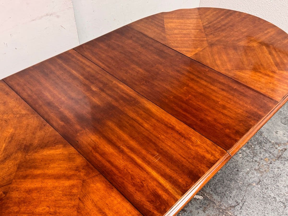 Double Pedestal Extension Dining Table - Thumbnail 7