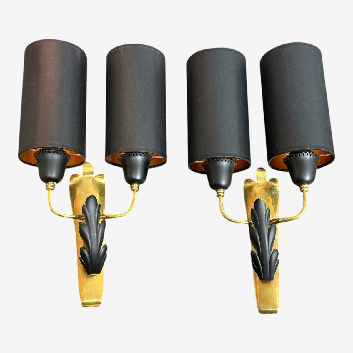 Vintage Neoclassical Wall Sconces, Pair - Image 1