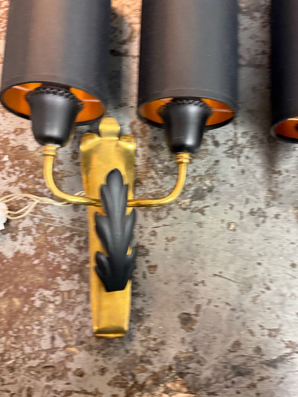 Vintage Neoclassical Wall Sconces, Pair - Thumbnail 9