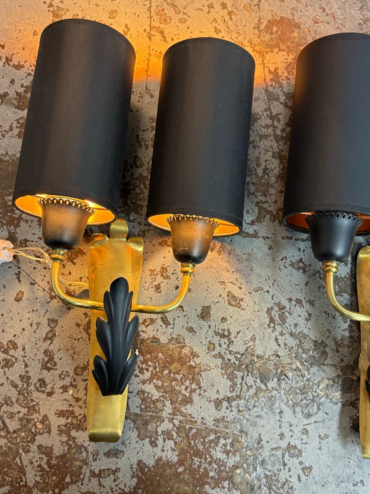 Vintage Neoclassical Wall Sconces, Pair - Thumbnail 5