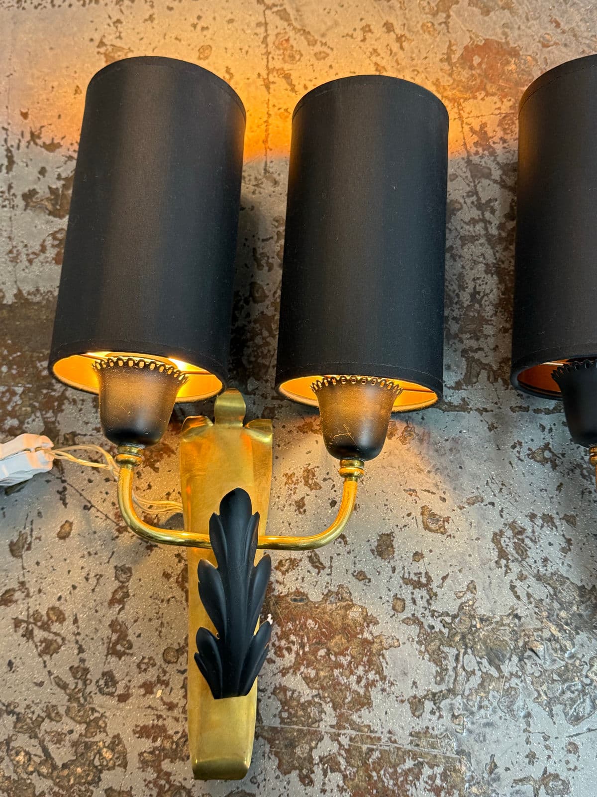 Vintage Neoclassical Wall Sconces, Pair - Thumbnail 8