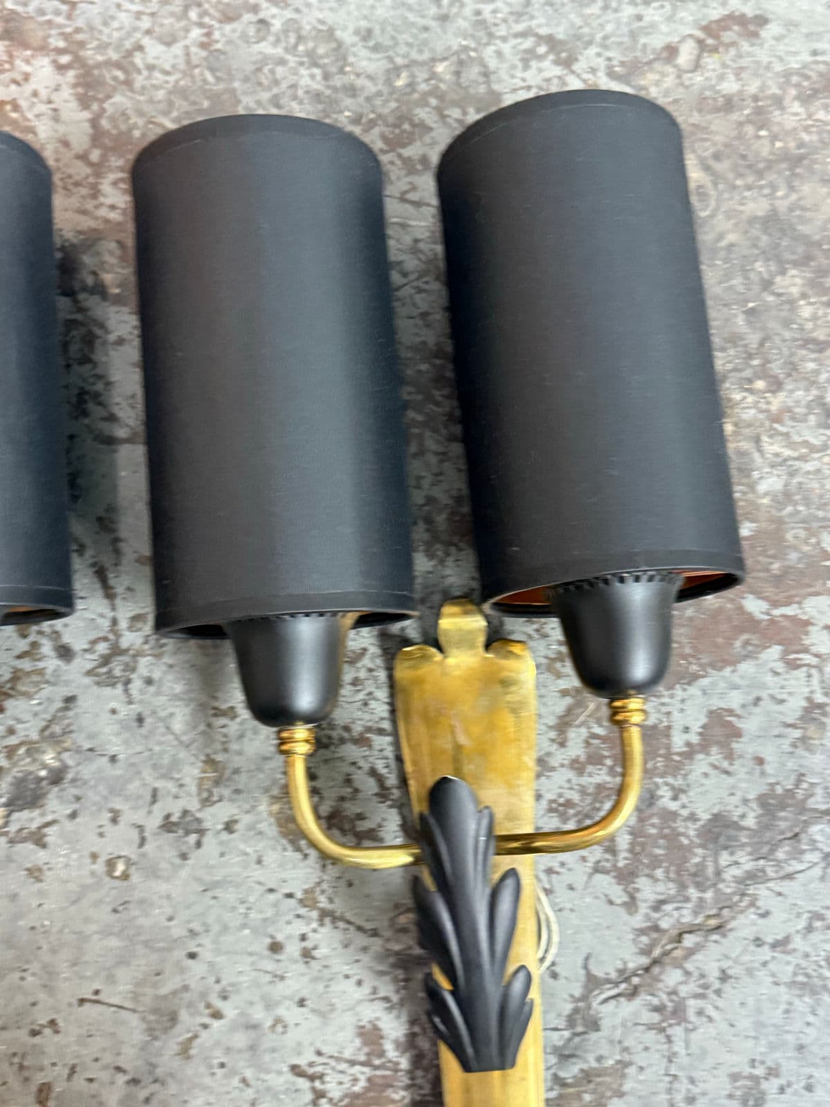 Vintage Neoclassical Wall Sconces, Pair - Thumbnail 4