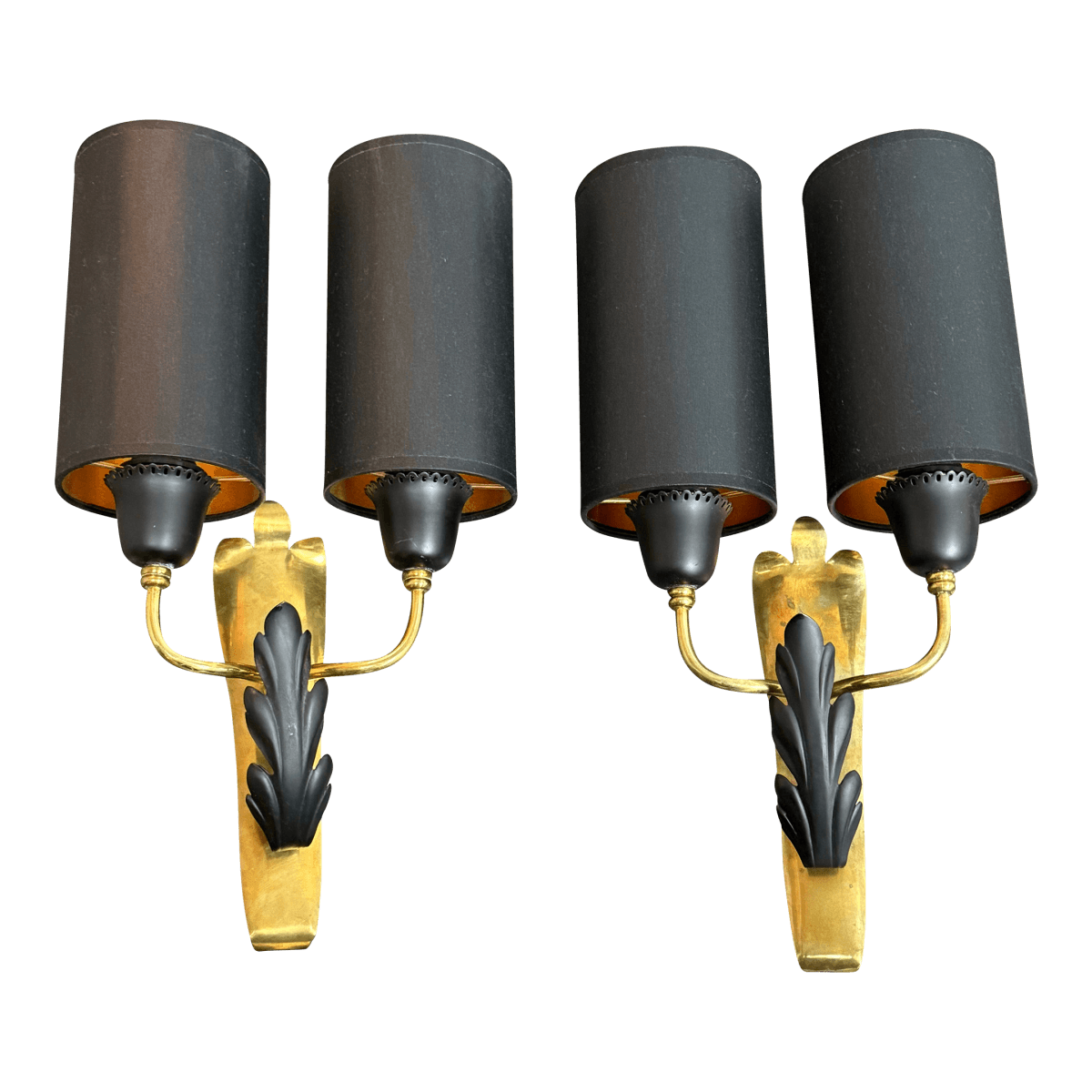 Vintage Neoclassical Wall Sconces, Pair - Thumbnail 2