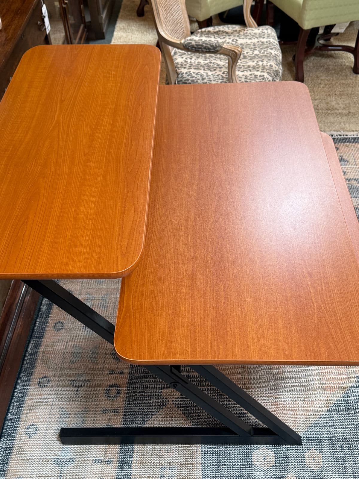 Quik Lok Studio Triple-Shelf Workstation Desk - Thumbnail 8