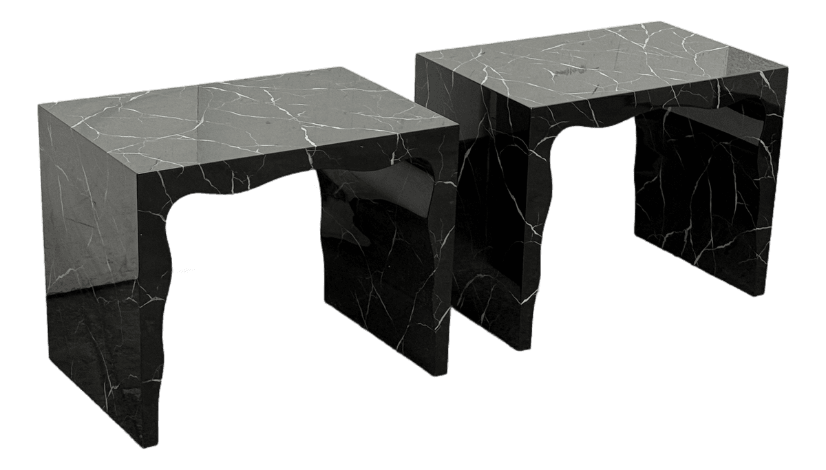 Made Goods Foster Benches/Side Tables, Pair - Thumbnail 2