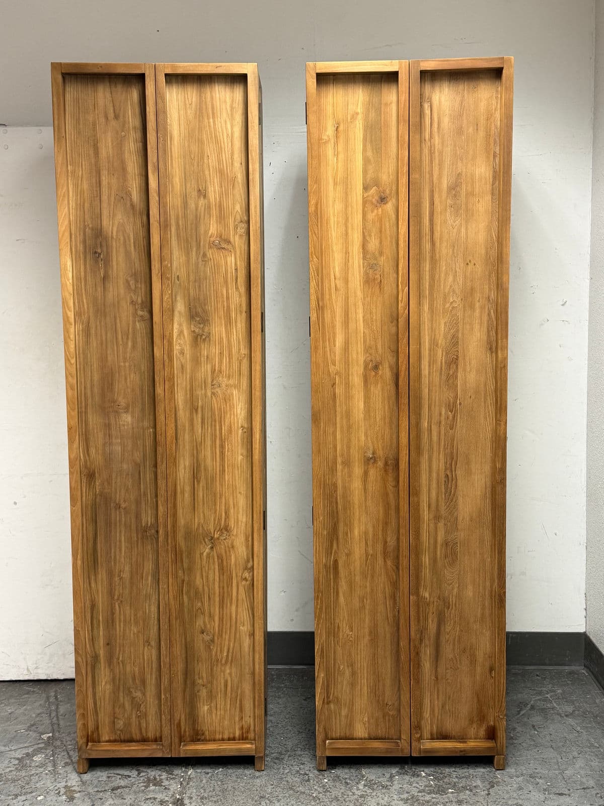 Roost Teak Storage Cabinets, Pair - Thumbnail 6