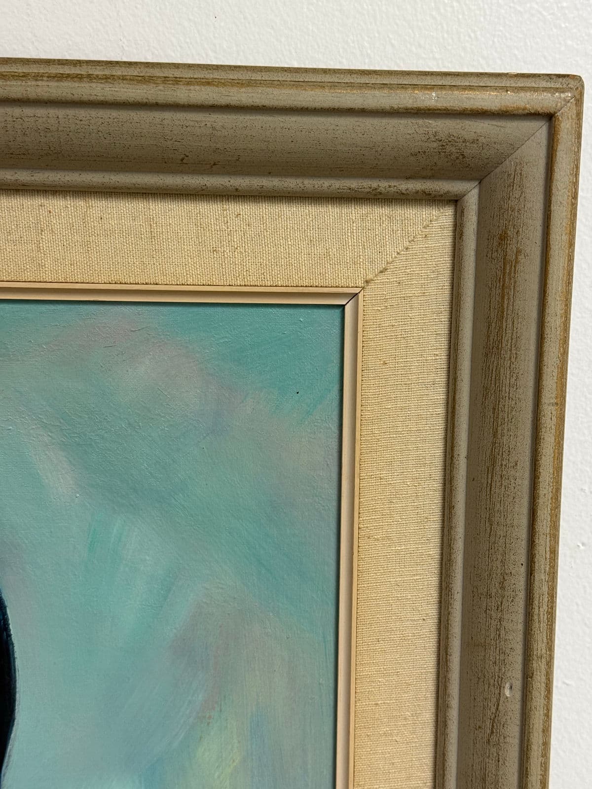 Late 20th Century J.Lamm Female Portrait Oil Painting, Framed - Thumbnail 8