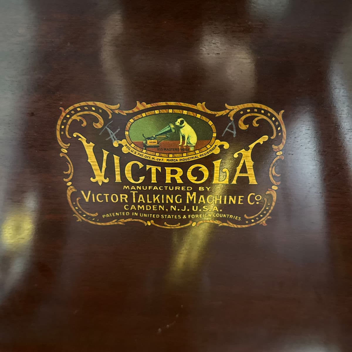 Antique Victor Victrola XVI Phonograph - Thumbnail 11