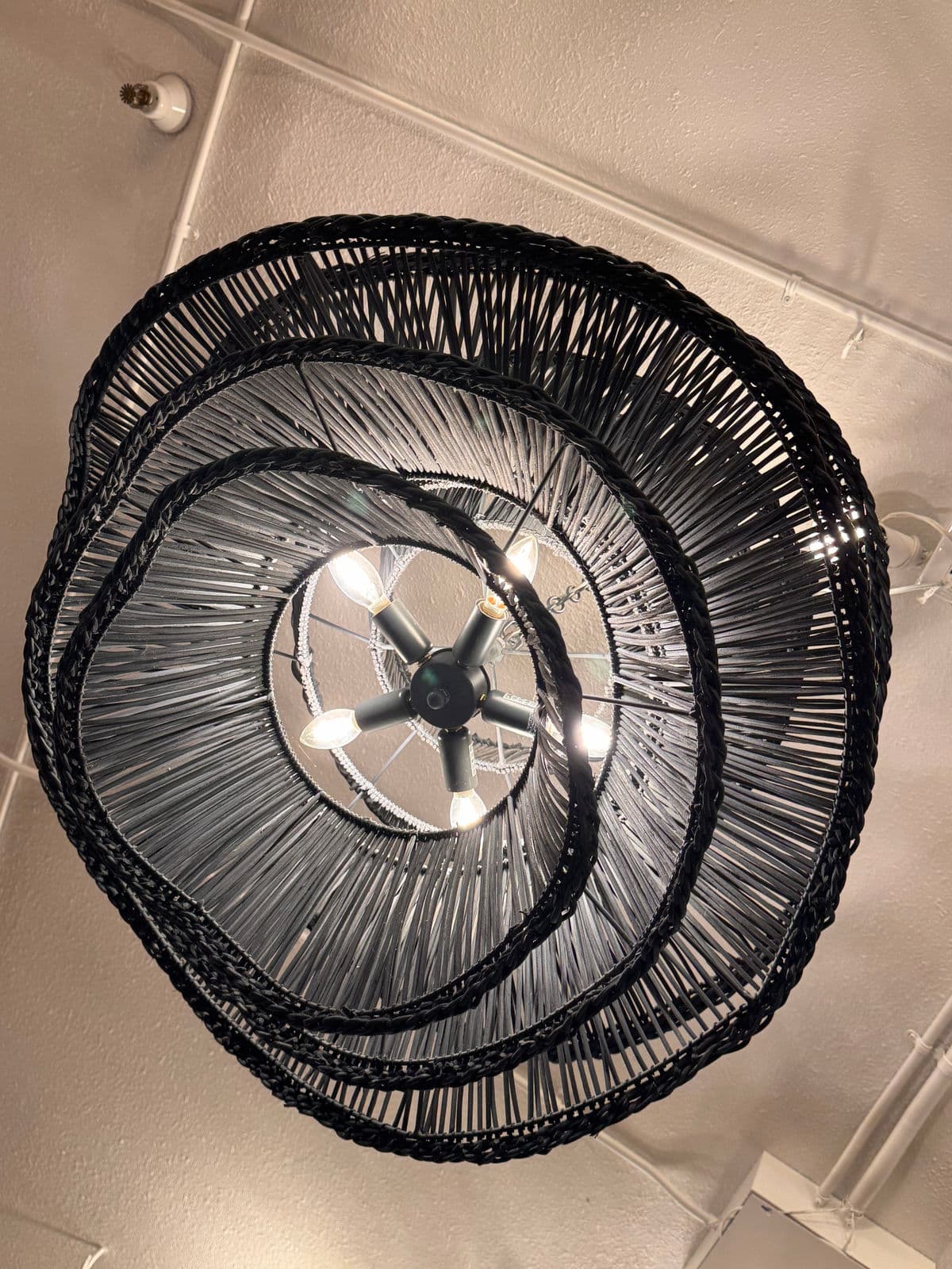 Made Goods Alondra Chandelier, Dark Charcoal - Thumbnail 7