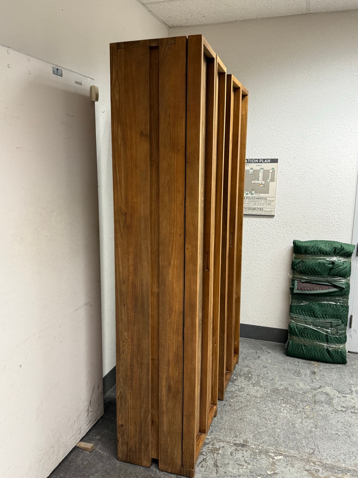 Roost Teak Storage Cabinets, Pair - Thumbnail 8