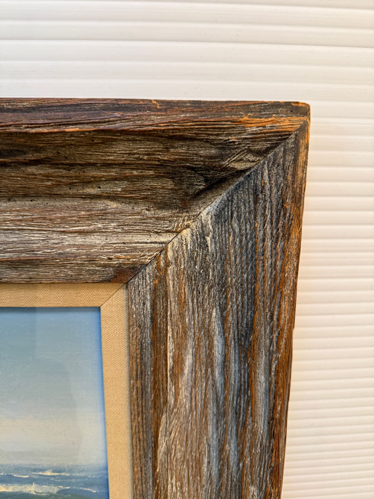 Circa 1963 Earl Davids Sunny Seas Painting, Framed - Thumbnail 5