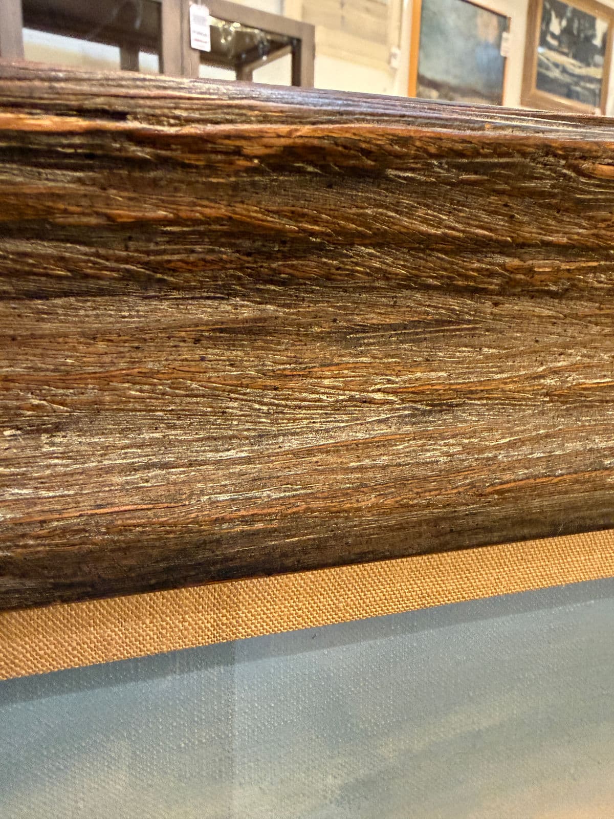 Circa 1963 Earl Davids Sunny Seas Painting, Framed - Thumbnail 8