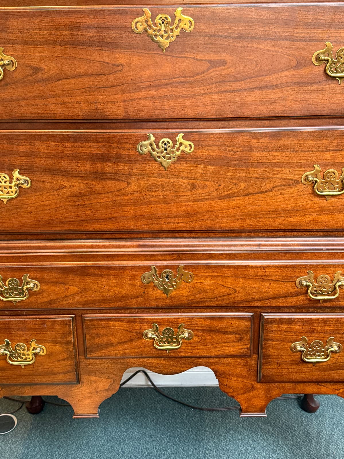 Late 20th Century Kindel Furniture High Boy Dresser - Thumbnail 13