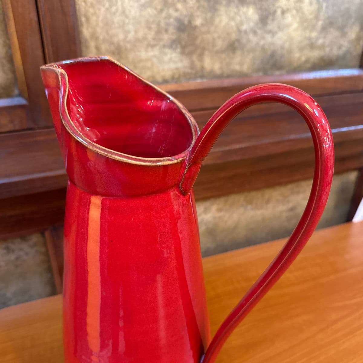 Vietri Rosso Vecchio Pitcher - Thumbnail 9