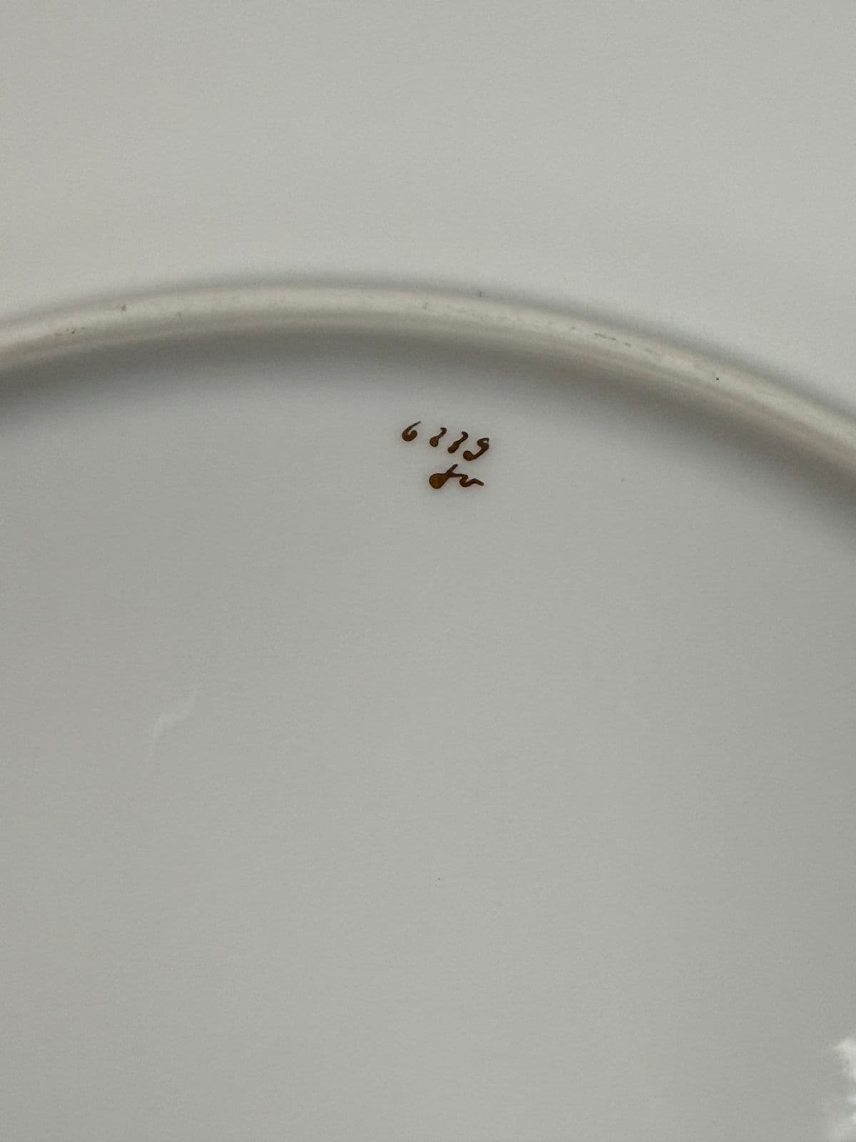 Circa 1980's Bavarian Porcelain Dinner Plates, Set of Twelve - Thumbnail 12